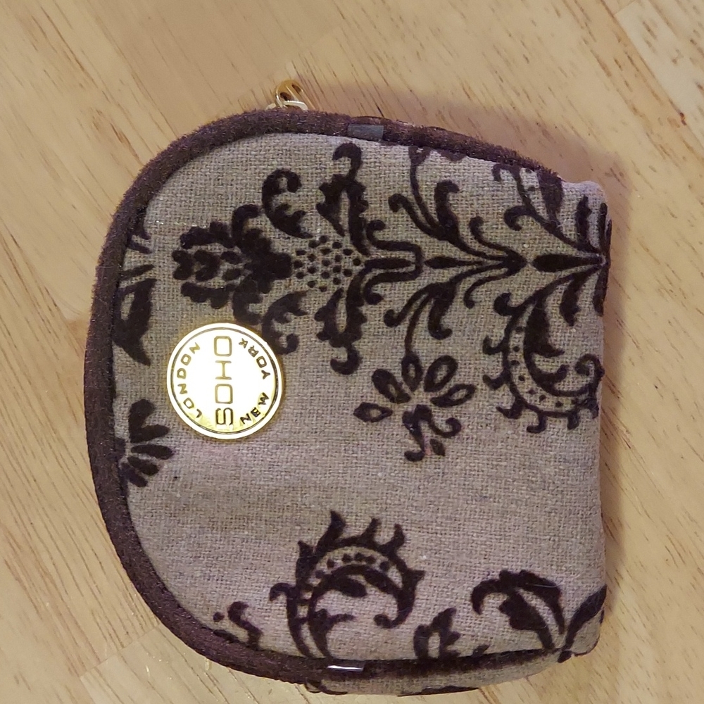 FREE with Bundle - SOHO London New York paisley coin purse